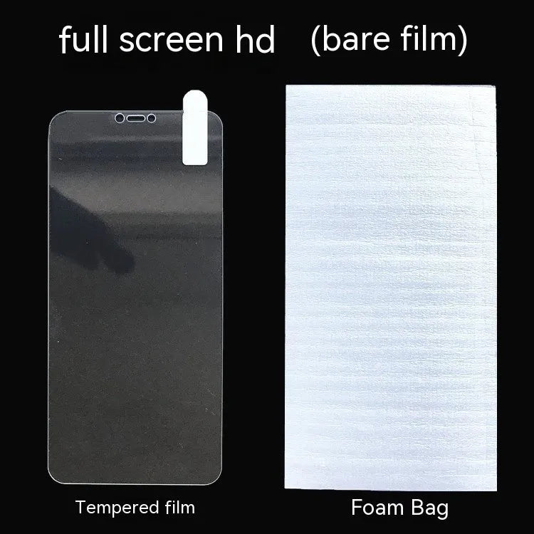 HD tempered glass screen protector for Samsung Galaxy phone with anti-fingerprint coating and full-screen coverage
