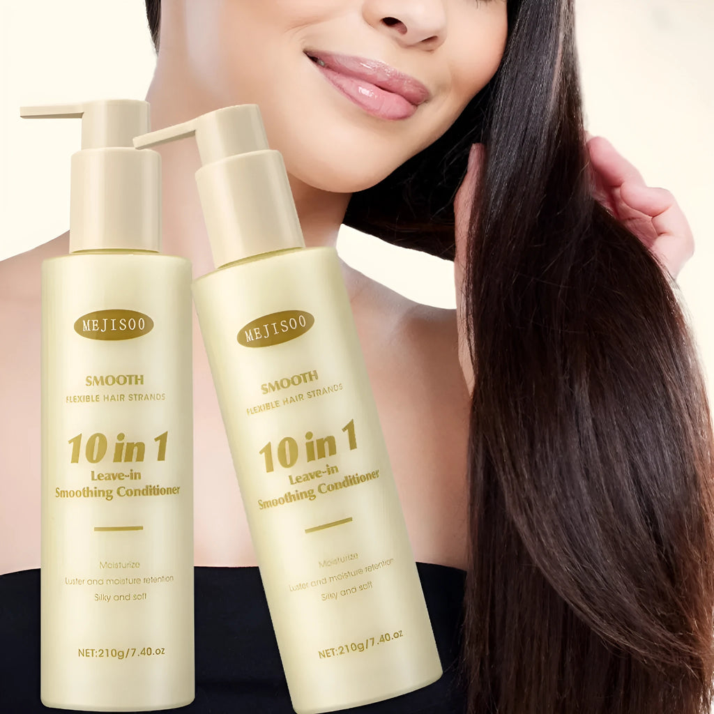 210g bottle of wash-free 10-in-1 hair conditioner for ladies frizzy hair treatment