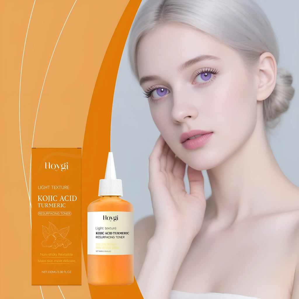 Turmeric moisturizing water 100ml non-oily skin-friendly facial toner in packaging