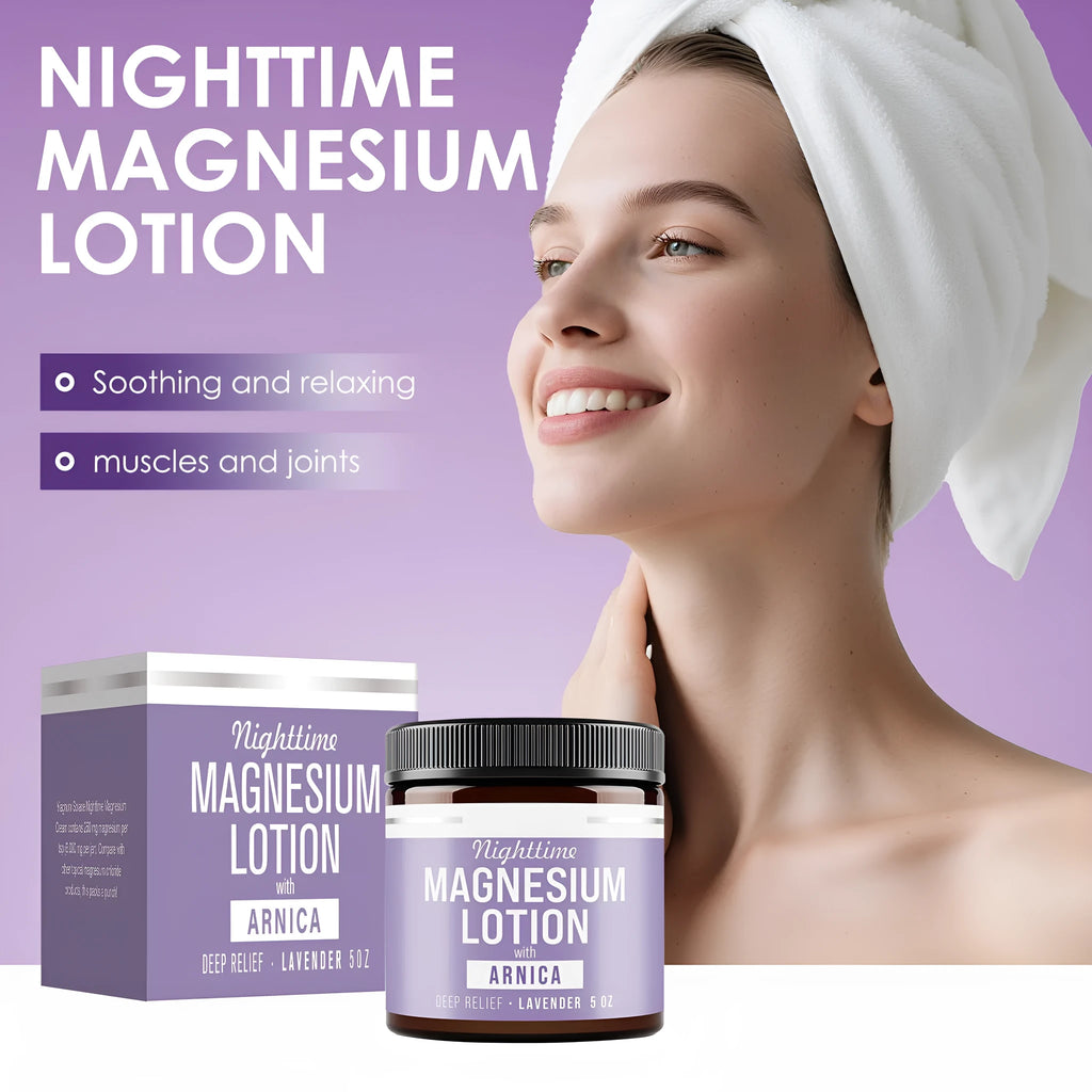 150ml magnesium body butter cream jar with shea butter and grape seed oil
