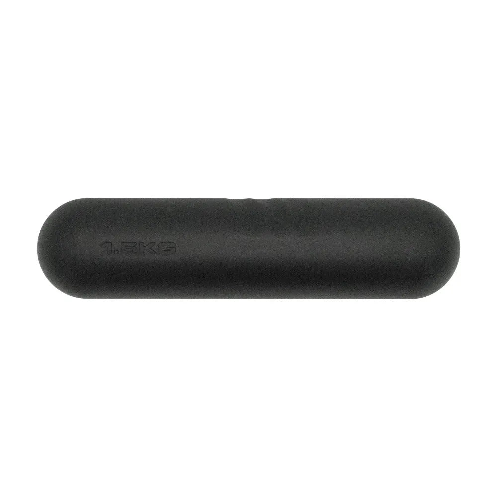 Silicone edging hand-drawn dumbbell stick in various colours and weight options for fitness training