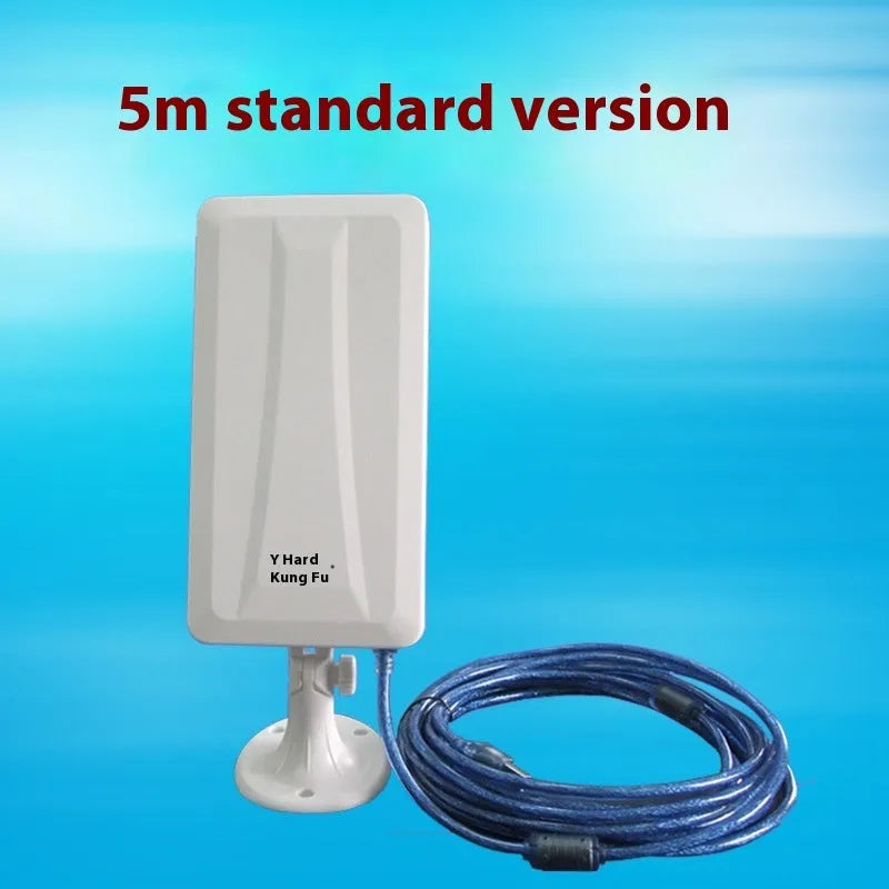 White USB wireless network card with 5 M Thread coverage for Windows and Mac computers