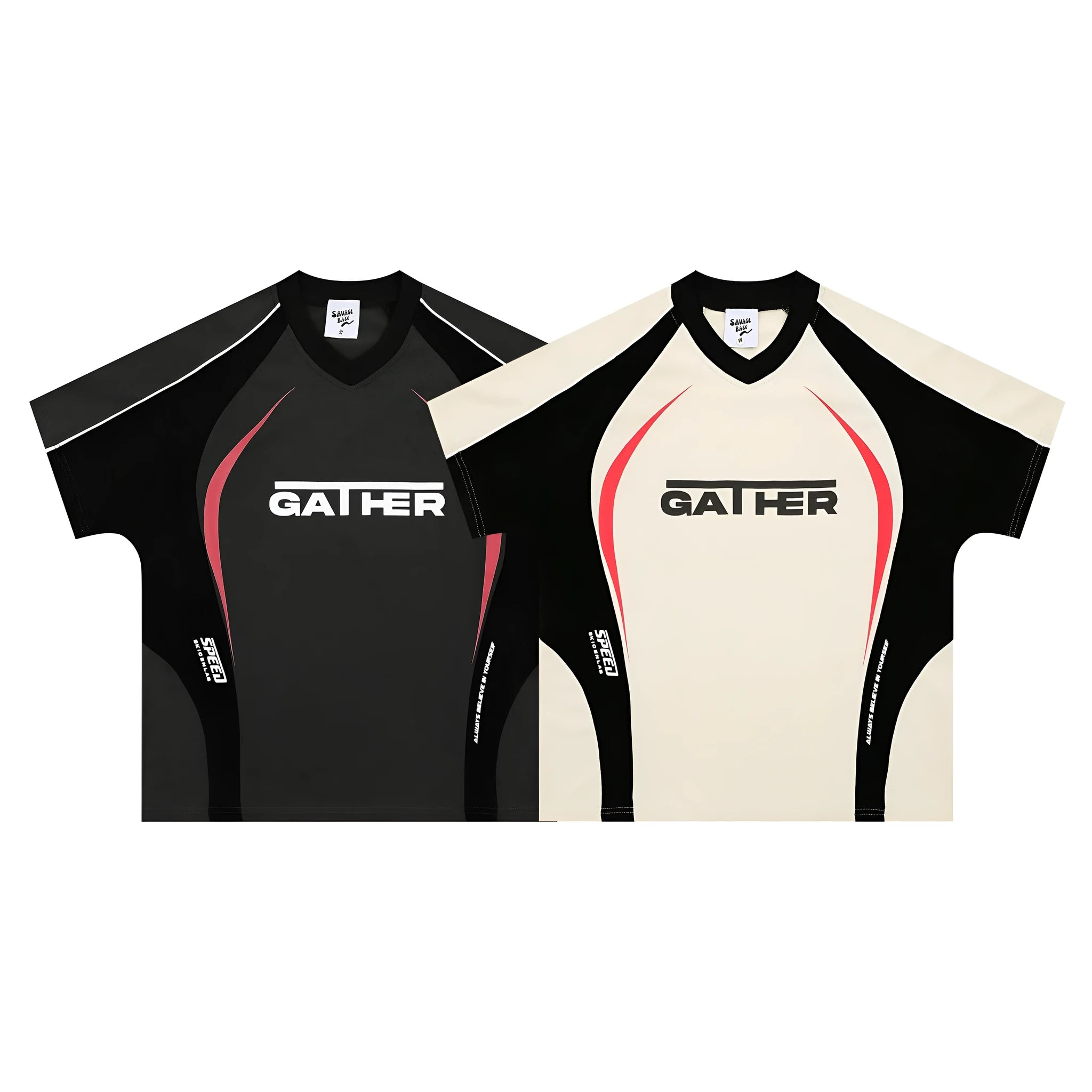 Men's loose t-shirt with colour matching letters printed design in polyester fibre fabric