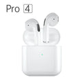 White wireless Bluetooth sports headset with in-ear design for active use