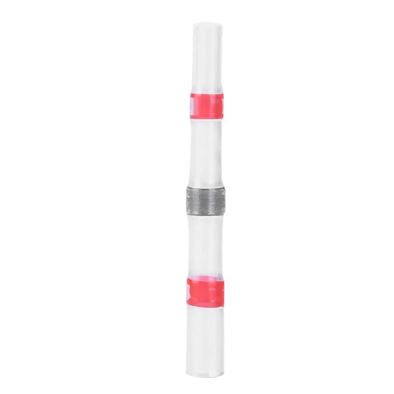 Waterproof heat shrink terminal with solder ring for electrical wiring connections