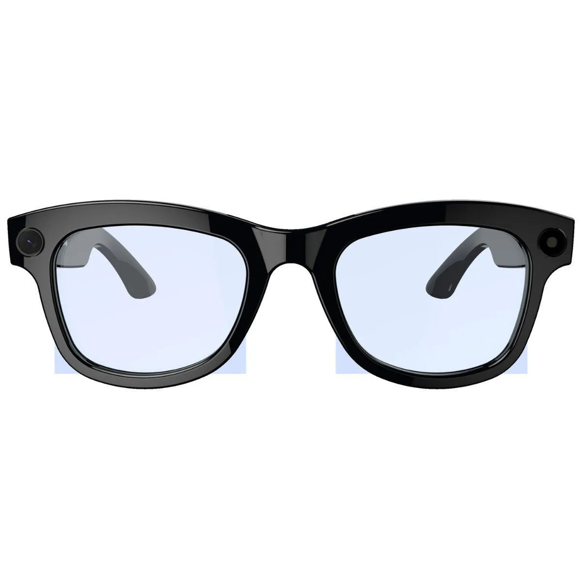 M01 HD camera AI translation intelligent video glasses with black lenses, PC ABS frame, button controls