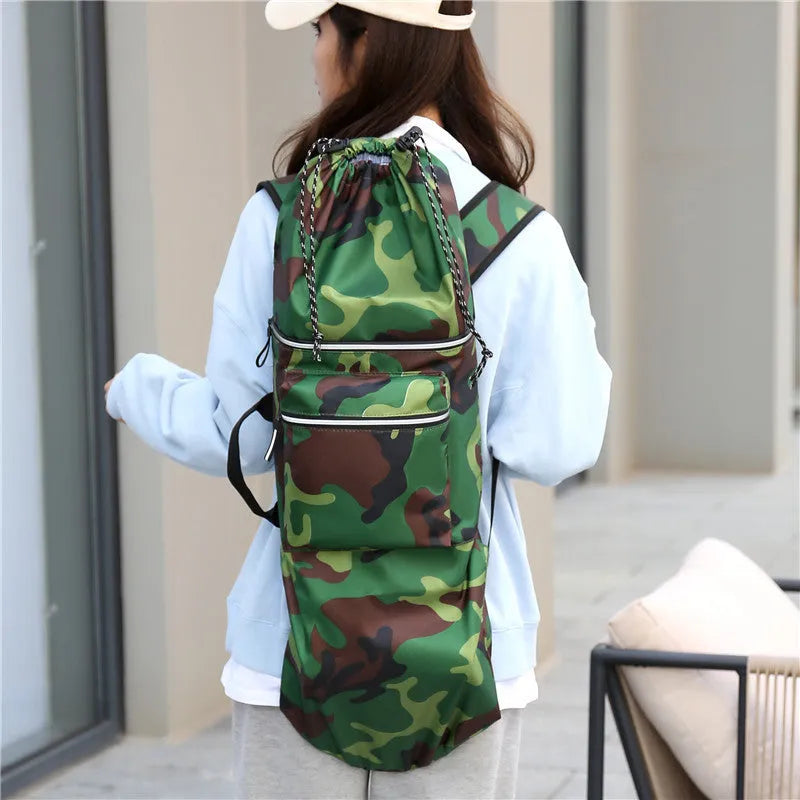 Lightweight waterproof nylon skateboard bag in multiple colour options with large capacity