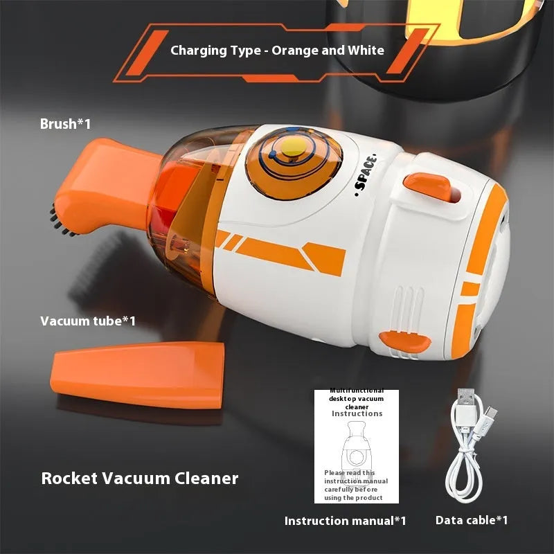 USB desktop vacuum cleaner handheld cordless portable cleaner in multiple colour options