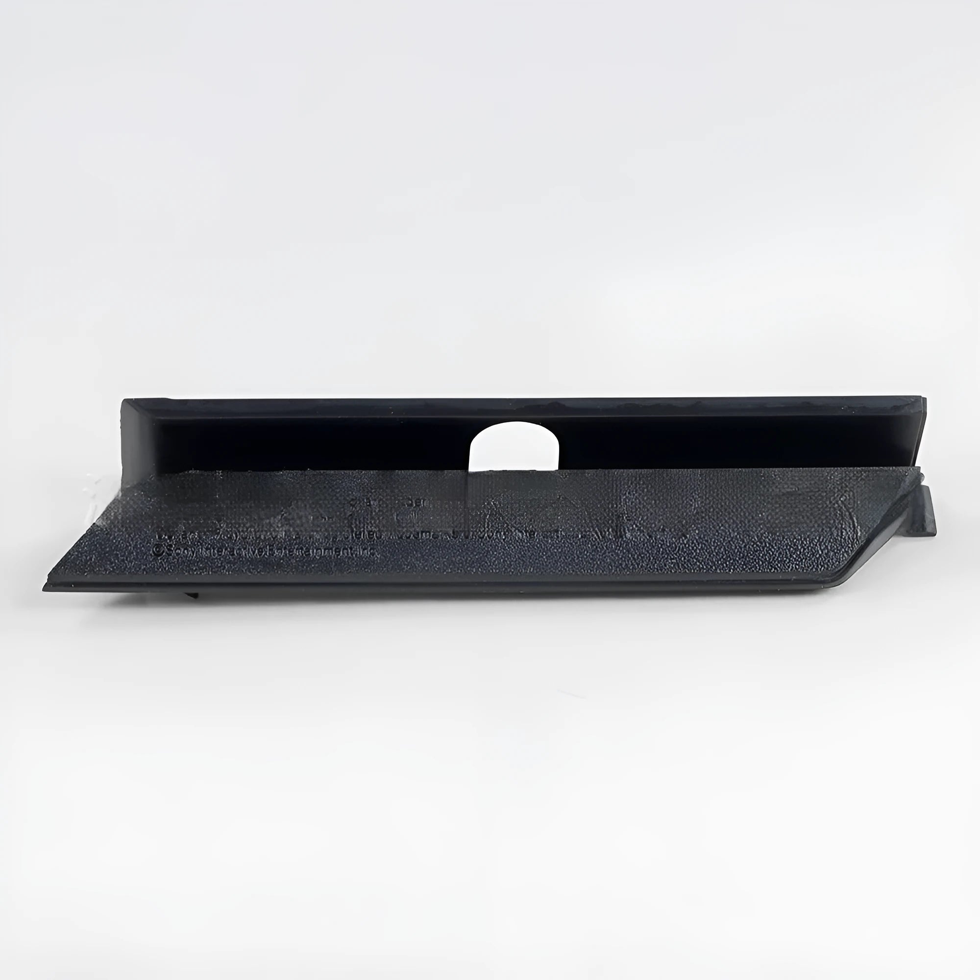 Black and white plastic hard drive cover for 3.5-inch desktop PC case bays
