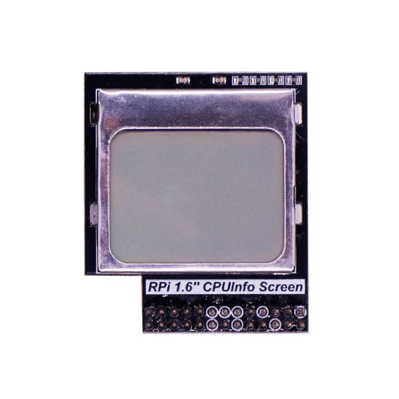 1.6 inch LCD display with backlight switch for Raspberry Pi CPU monitoring