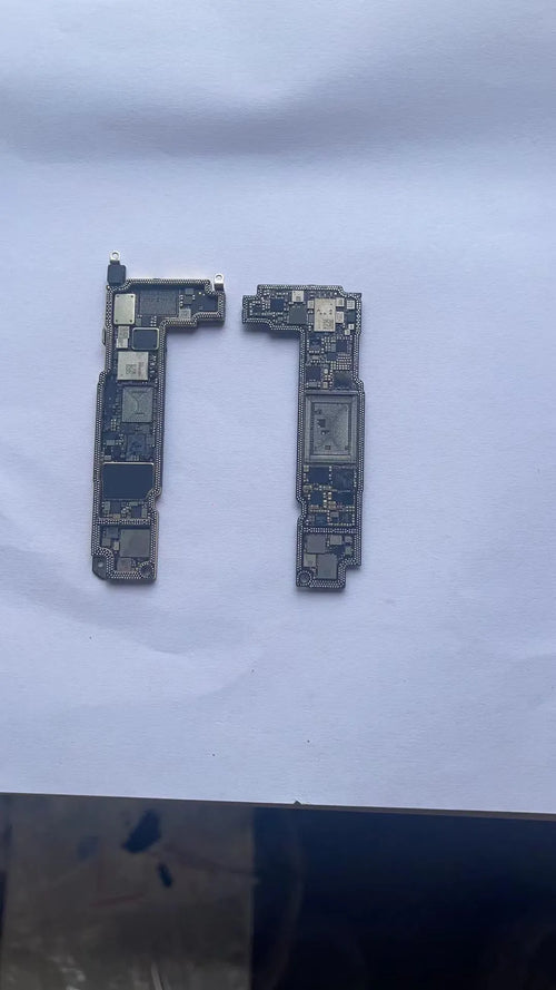 Silver motherboard for iPhone 12 series, bottom ID grinding board, US version 256G, 3g weight