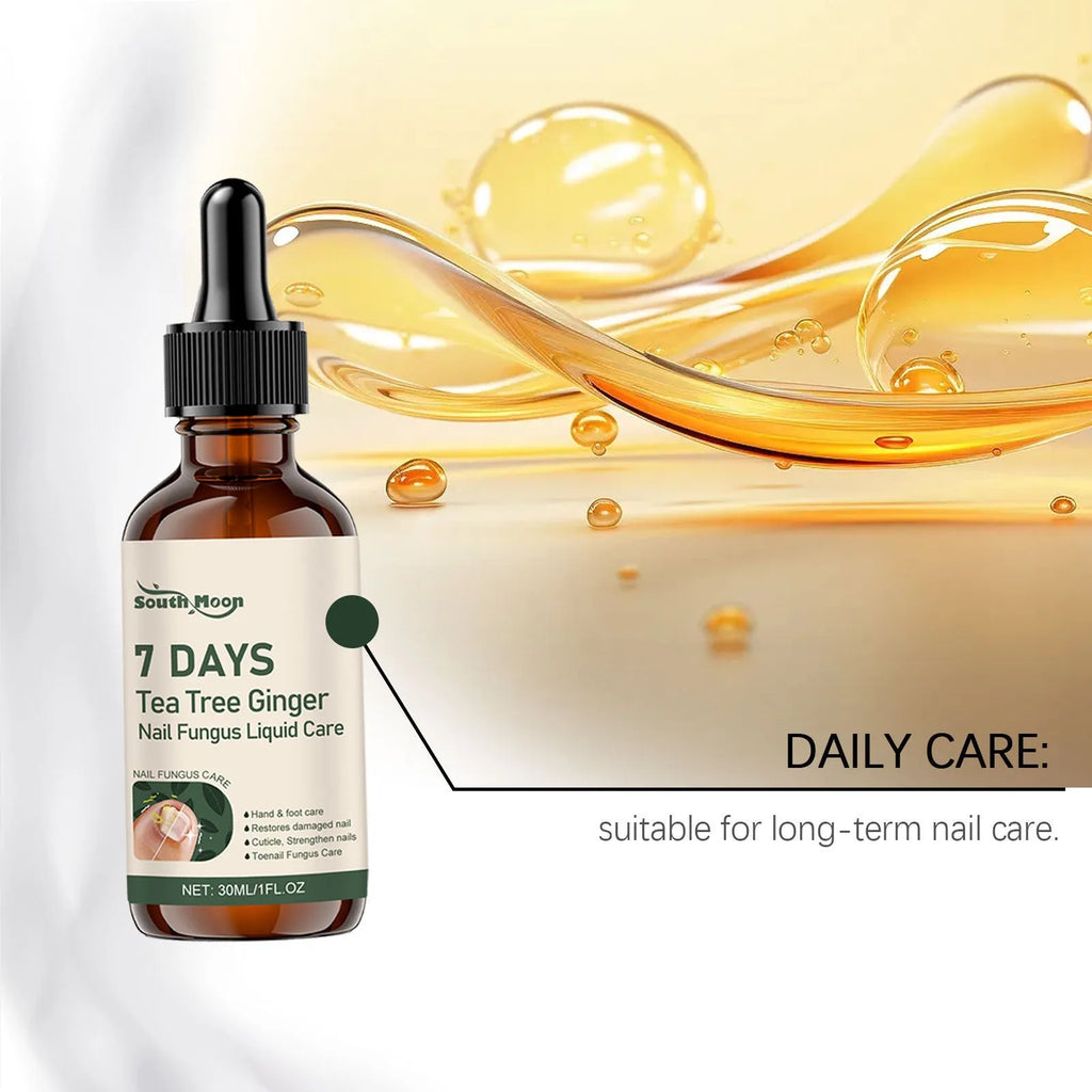 30ml bottle of mild brightening and nourishing nail care solution
