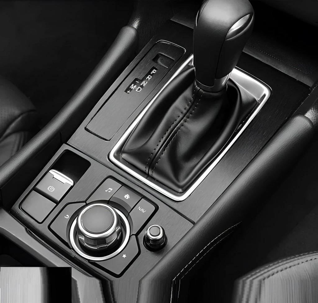 Unksera car interior decorative film sticker kit for centre console, dashboard, and handbrake cover.