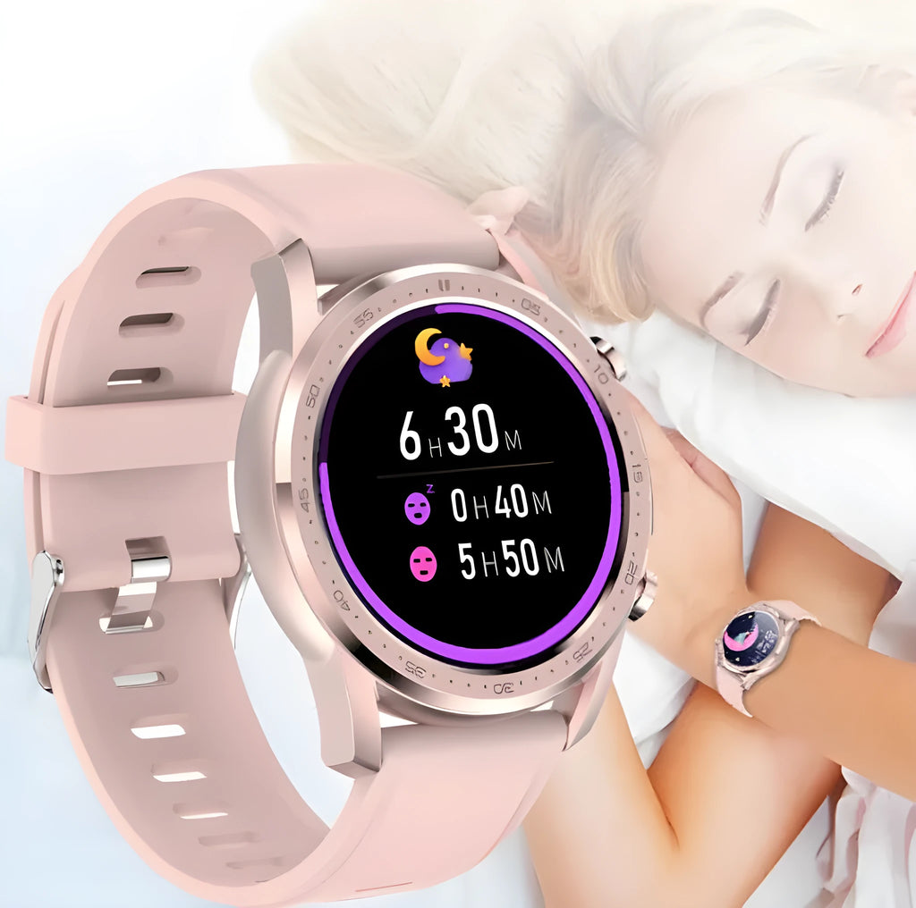 Youth2 Smart Bracelet with black zinc alloy case and 1.3-inch touchscreen on a wrist.
