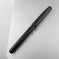 Stainless steel ball pen with 0.5mm fine point, black gold clip option