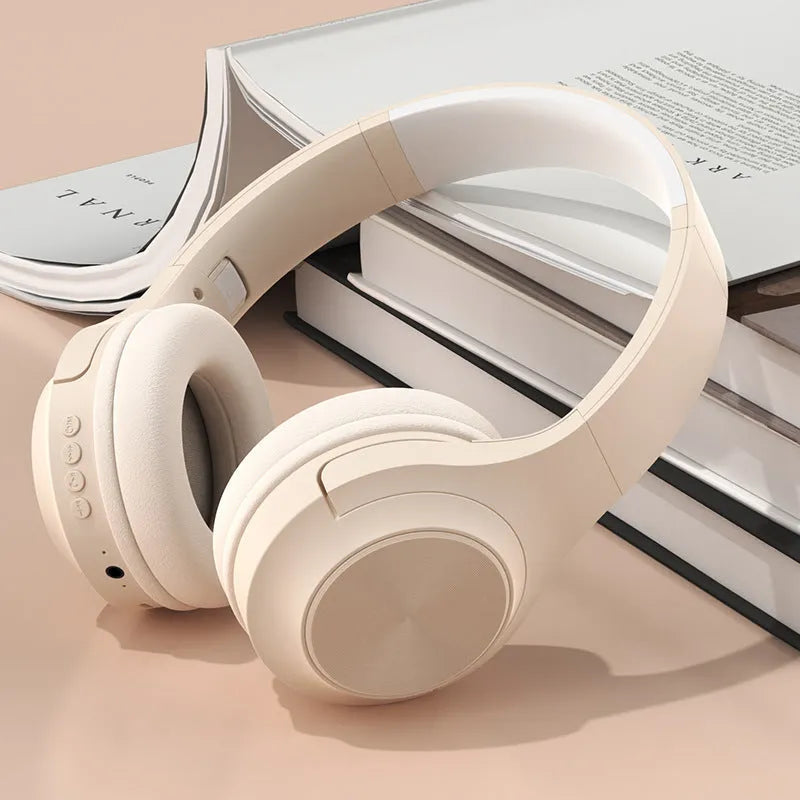 Personalised wireless Bluetooth headset in chalk black, ivory white and youth green colours