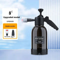 Black 2L foam watering can sprayer with switch lock and aluminium oxide tie rod