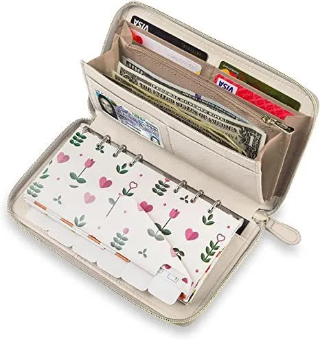 Unisex anti-theft card holder in solid colour PU with multiple card slots, shown in black