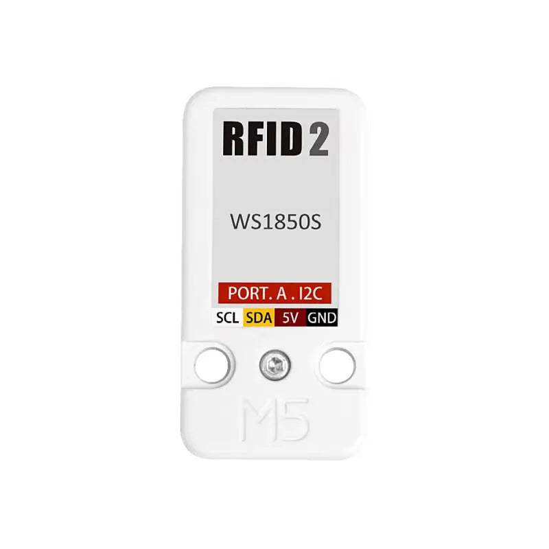 WS1850S RFID sensor module for IoT development, measuring 7 by 2 cm with a white connector.