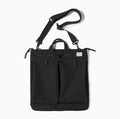 Canvas crossbody messenger bag in military green with 15 inch laptop compartment and shoulder strap