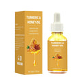 30ml bottle of Turmeric Honey Essential Oil in neutral packaging for facial beauty use.