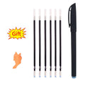 Magic stylus calligraphy practice copybook set with 4 books, pen, and refills in white, light gray, dark gray, and black