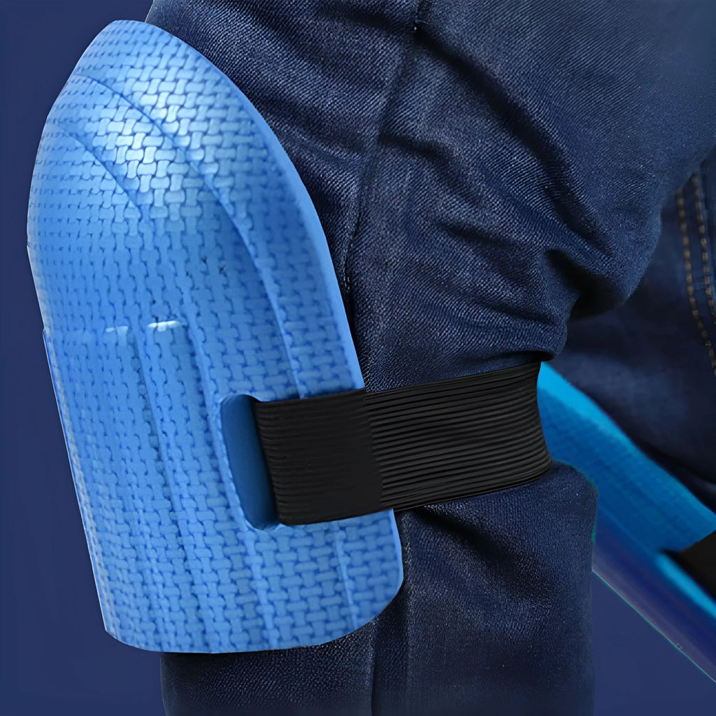 Pair of EVA foam kneepads for auto repair and construction work