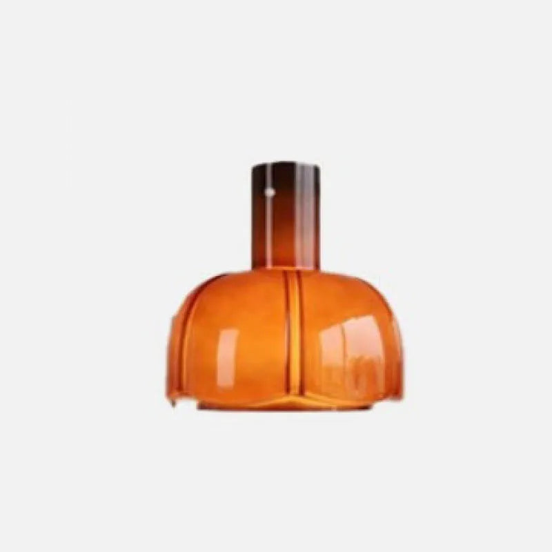 Medieval retro glass bud chandelier pendant light in a choice of six colours for dining room or bedroom