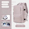 Large black waterproof nylon mummy backpack for travel, shown alongside other colour options.