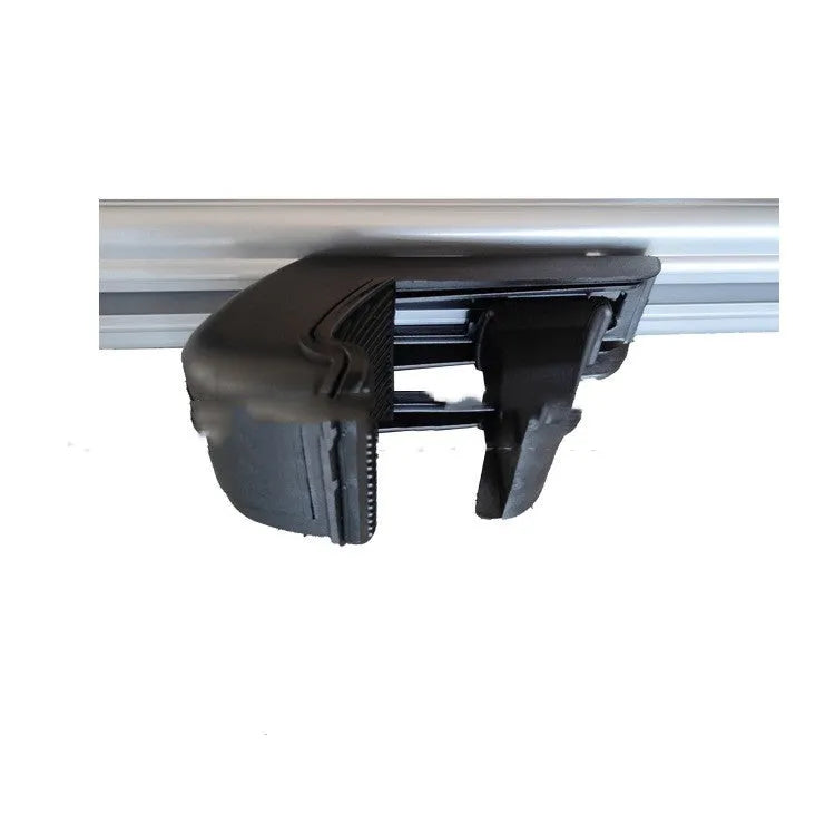 General Motors SUV alloy roof rack system with 75kg load capacity shown on vehicle