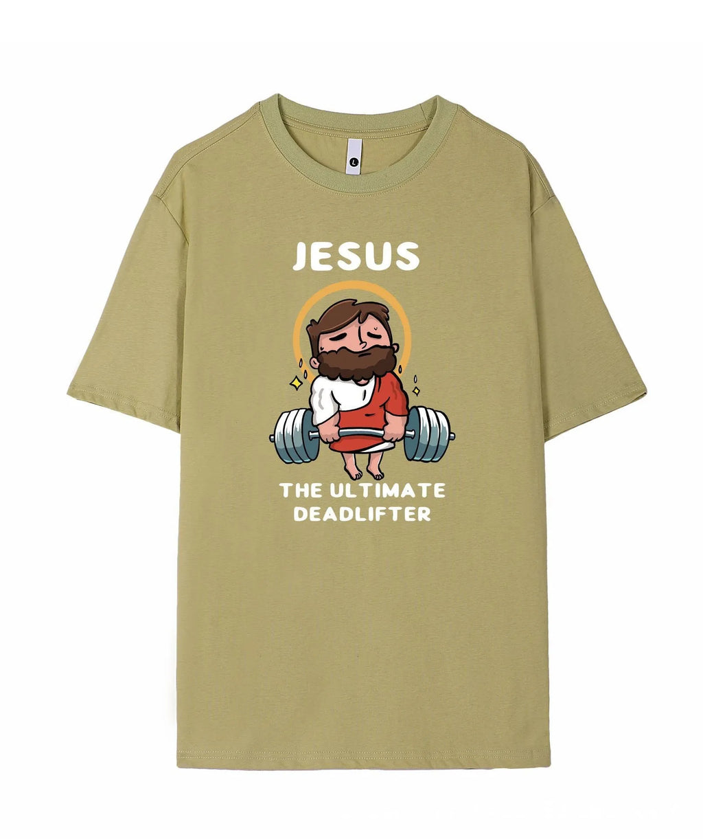 Men's short sleeve cotton t-shirt on a hanger, showing regular fit and available in multiple solid colours.