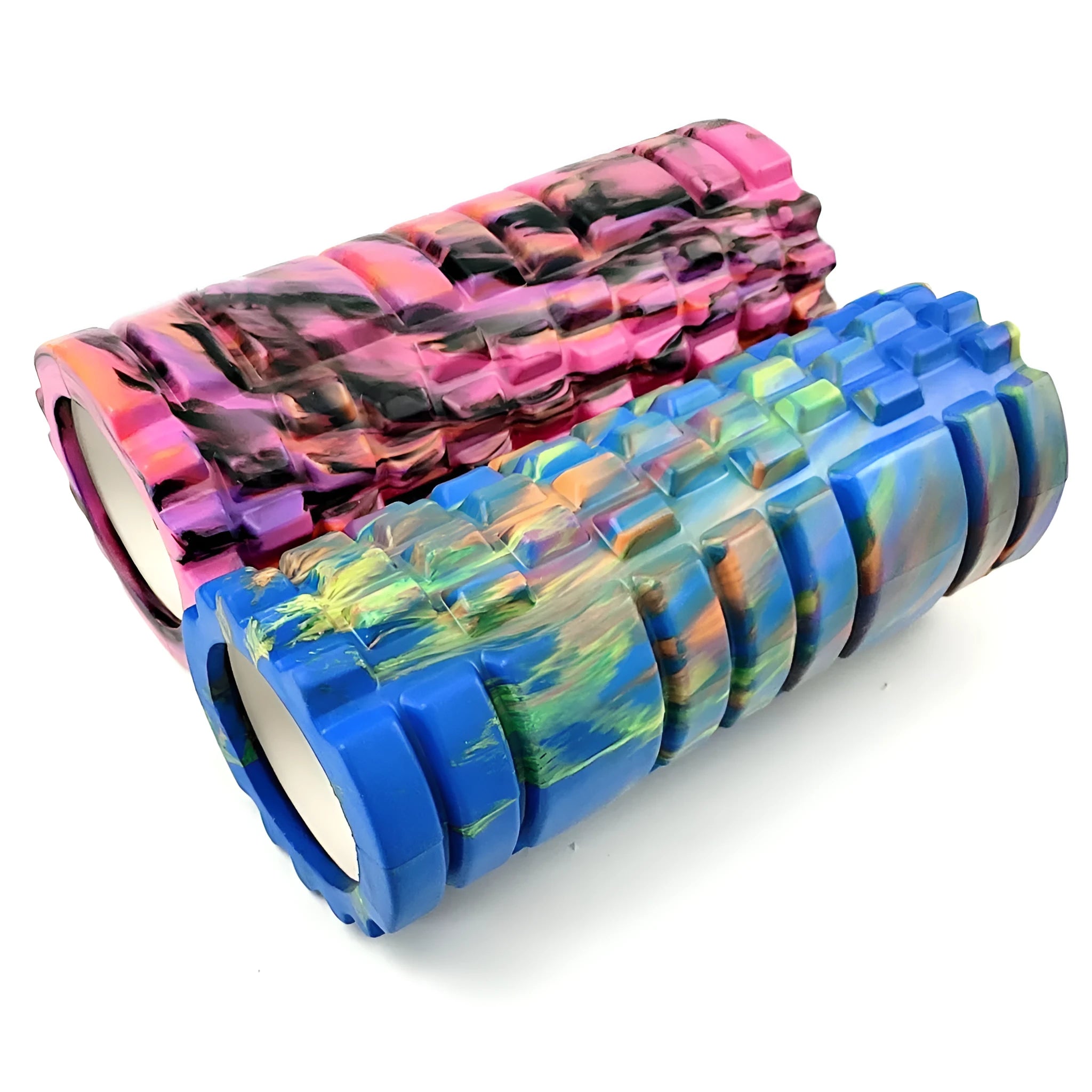 33cm camouflage pattern EVA foam roller in multiple colour combinations