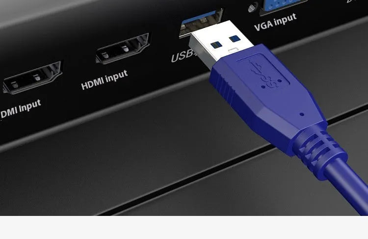 USB 3.0 data cable with nickel-plated connectors available in multiple lengths