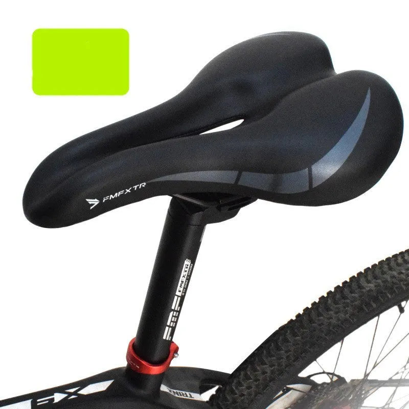 Bike saddle cushion in 3147 hollow colour, 270mm by 180mm, showing PU leather exterior
