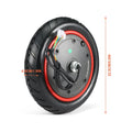 Solid black rubber tyre for an 8.5 inch electric scooter motor, compatible with Pro 350w models.