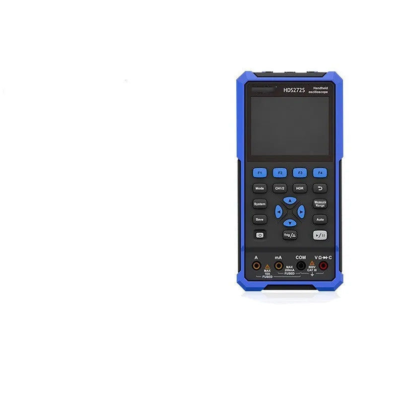 Handheld digital oscilloscope with accessories for automotive diagnostics and electronic testing
