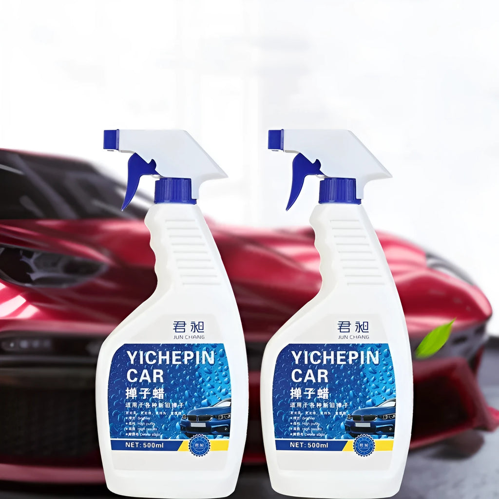 500ml car duster wax spray bottle for automotive paint glazing and oxidation resistance
