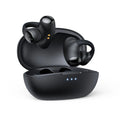 T306 Bluetooth gaming wireless clip-on sports headset in black with ear hook design