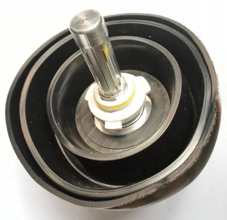 Silicone car headlight dust cover IP68 waterproof high temperature resistant anti-aging for 12V vehicles Type A closed