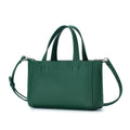 Genuine leather handbag crossbody shoulder bag first layer cowhide horizontal square shape with sandwich pocket