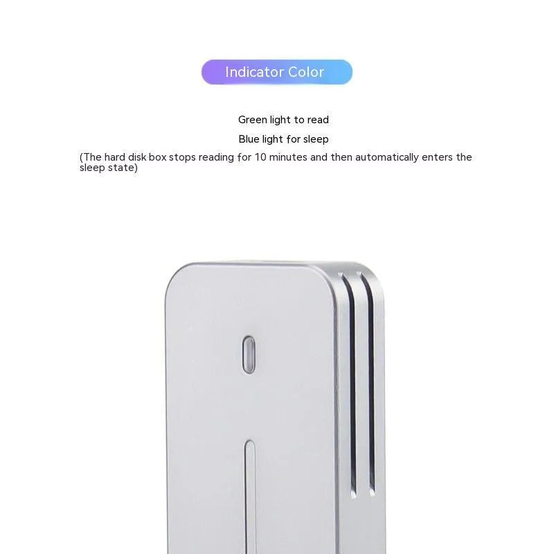 Aluminium alloy dual protocol SSD enclosure for M.2 NVMe and SATA drives with 10Gbps USB 3.2
