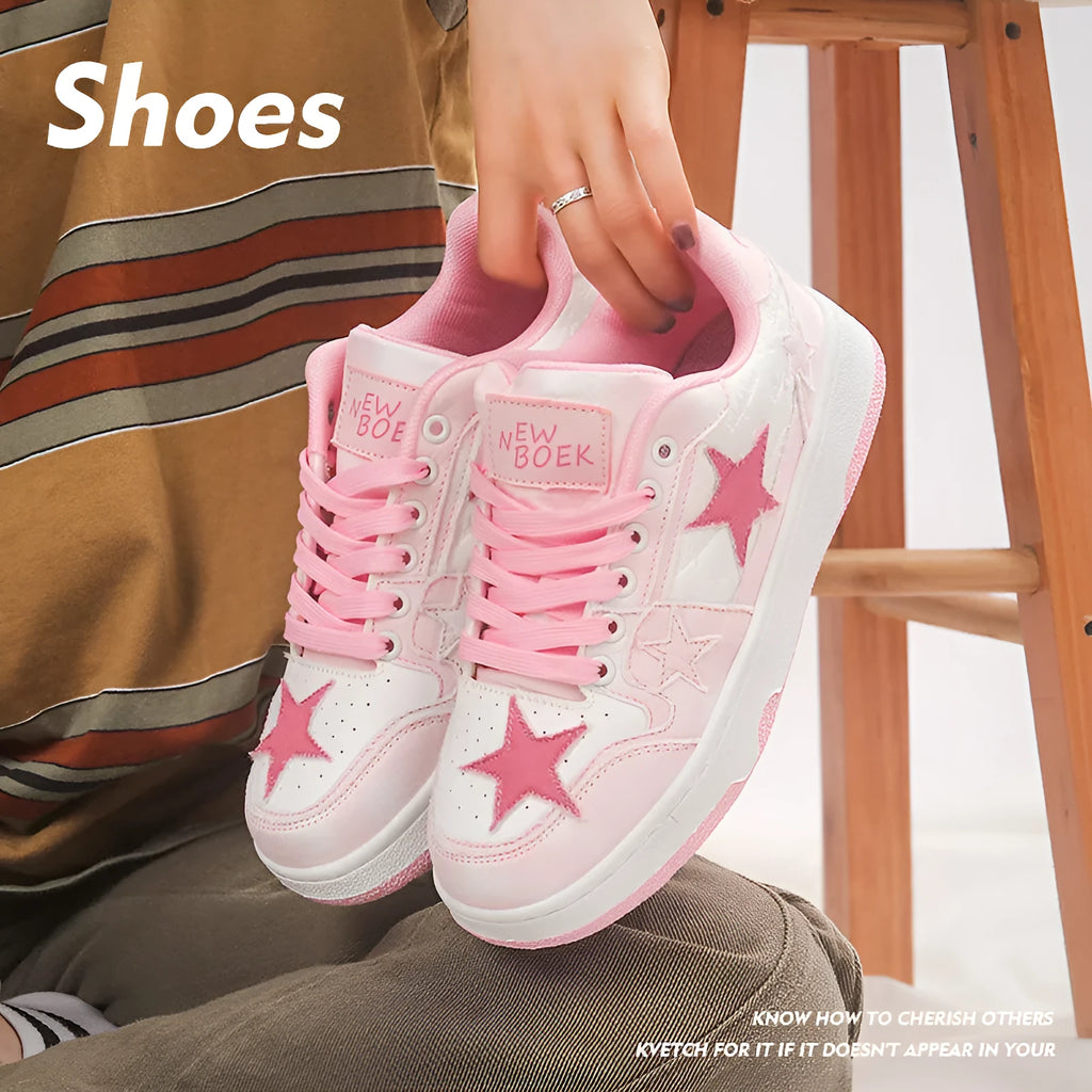 New Minority denim skateboard shoes, front lace-up, rubber sole, available in black, green, and pink, sizes 36-44