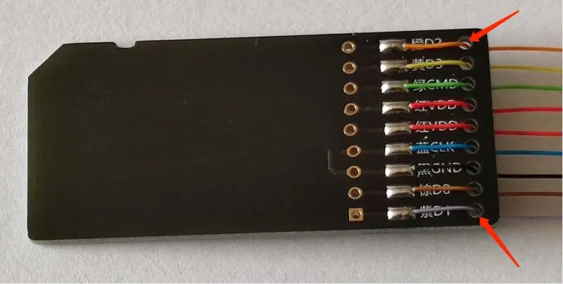 Professional automotive EMMC read/write tool for BMW, Mercedes, Audi and Porsche audio system maintenance