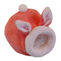 Flannel pet cartoon cage small animal nest for hamsters, S size, gray rabbit colour, Arctic Velvet lining