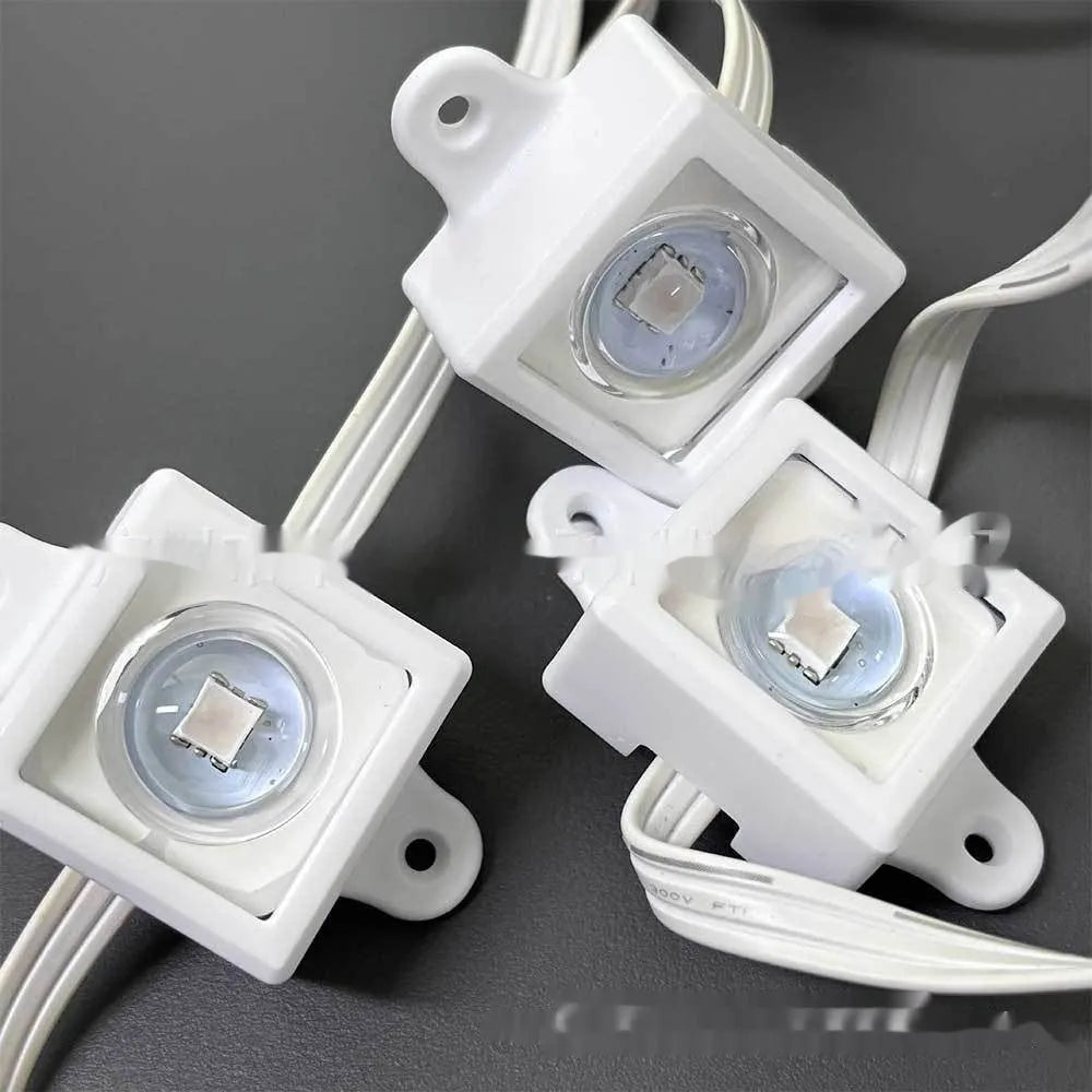 Transparent plastic LED lampshade for SMD light protection, 1.7 cm by 6 cm