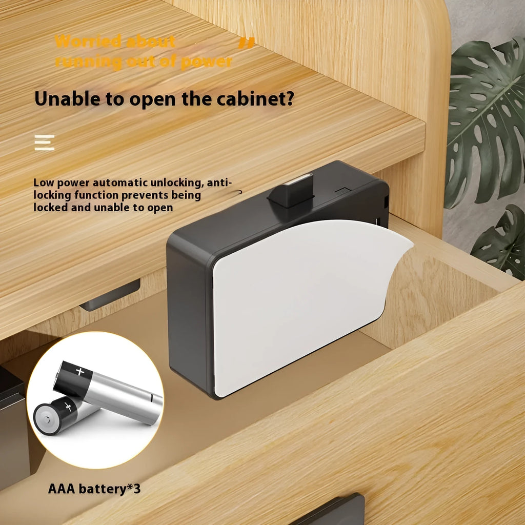 F079 punch-free adhesive drawer lock with key for wardrobes and cabinets
