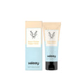 Sweet Cheeks 100g tube of diaper paste for baby nappy rash care on a blue background.