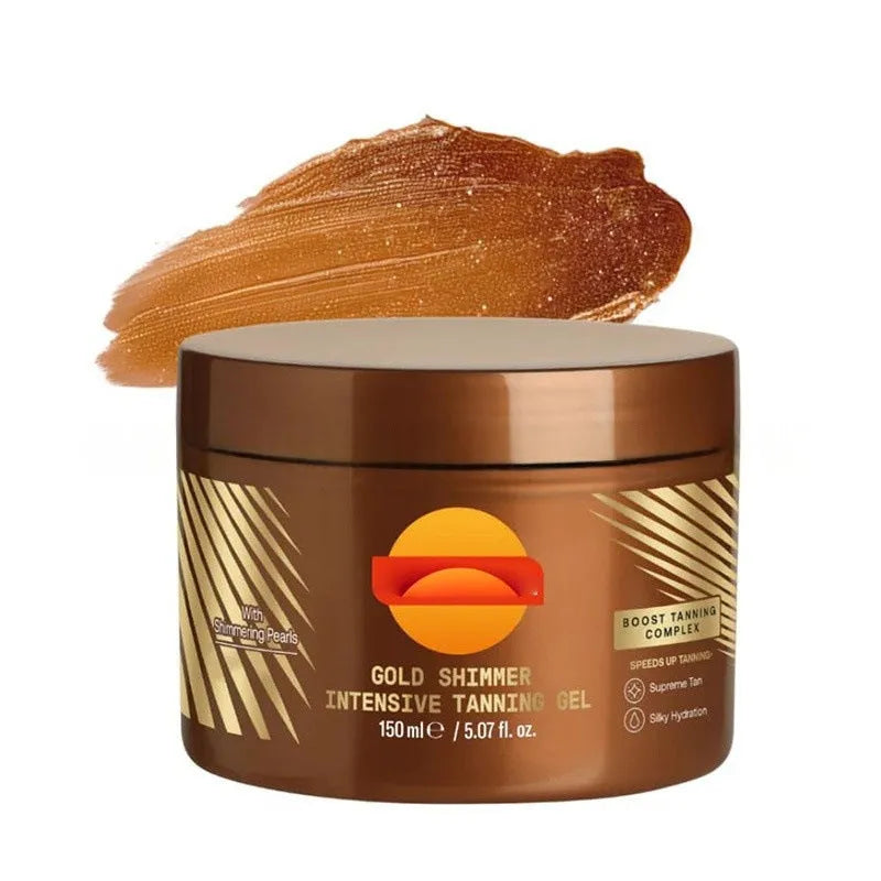 Sun tanning gel black cream lotion 150g in brown and orange colour options