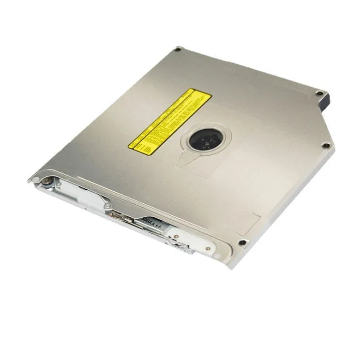 Silver Macbook Pro 13 inch optical drive replacement with SATA connector and UJ8A8 specification