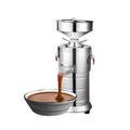 Electric sesame paste machine stainless steel aluminium polishing 33x30x63cm 100mm grinding wheel